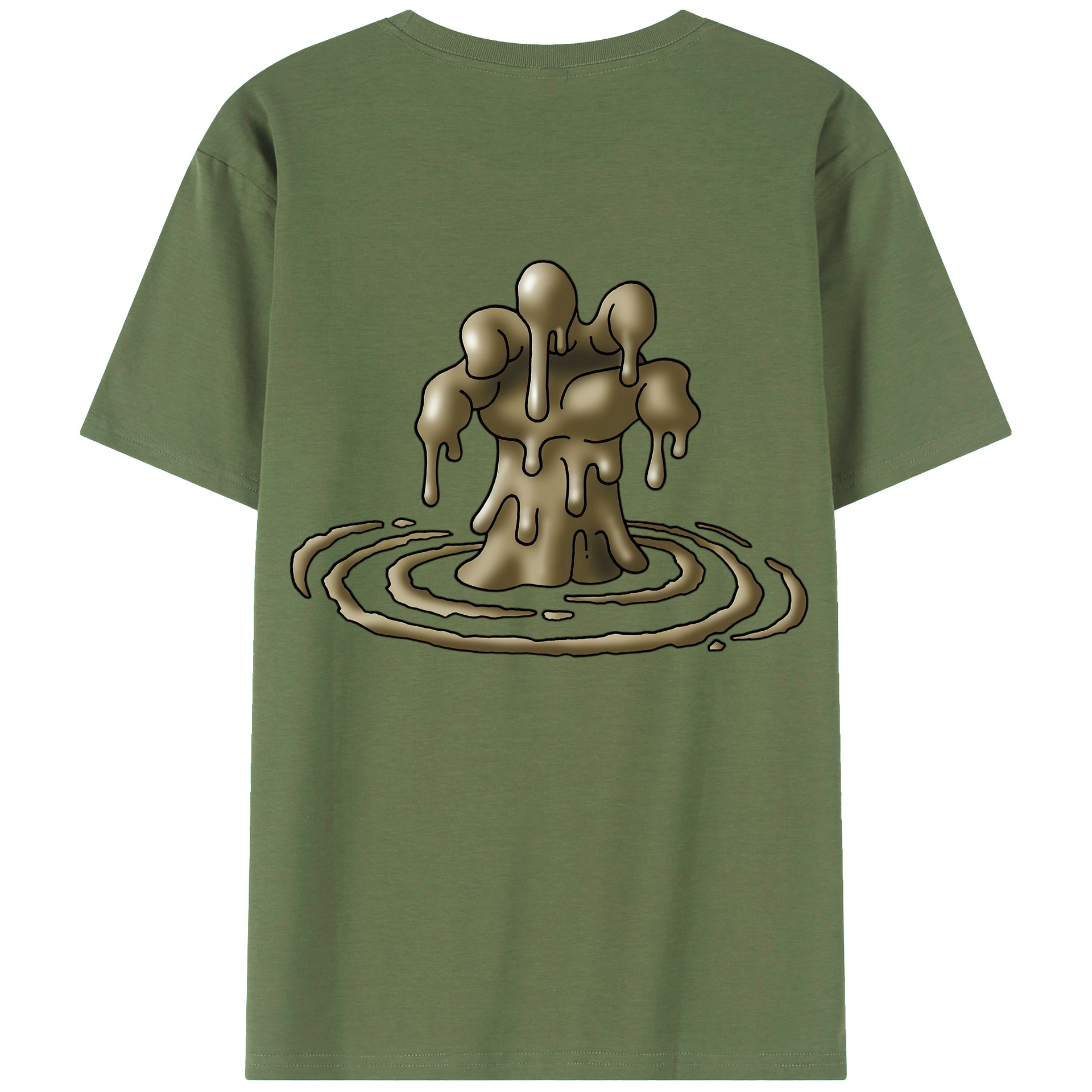 （画像用） ドラゴンクエスト Doragon Kuesuto Dragon Quest 綿100％ メンズ半袖Tシャツ（バックプリント） 通気性